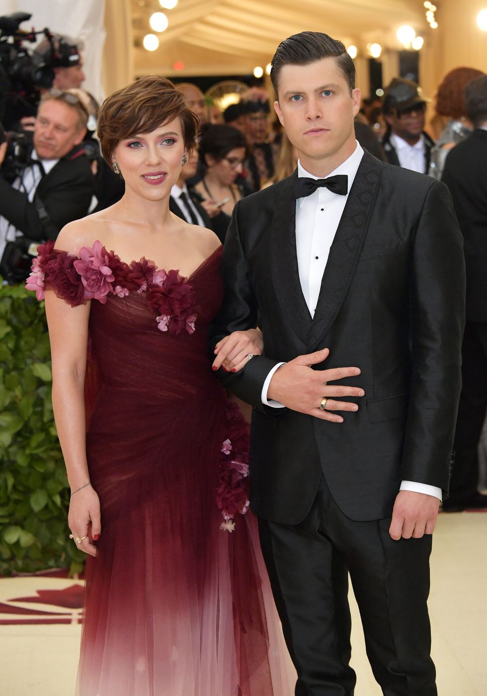 scarlett johansson husband colin jost