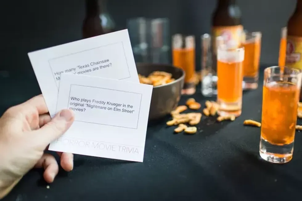 scary movie drinking game