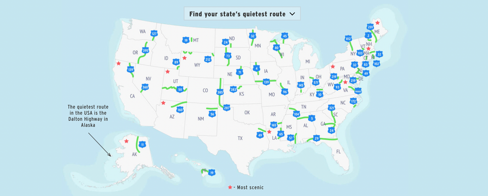 scenic road trip highways in america