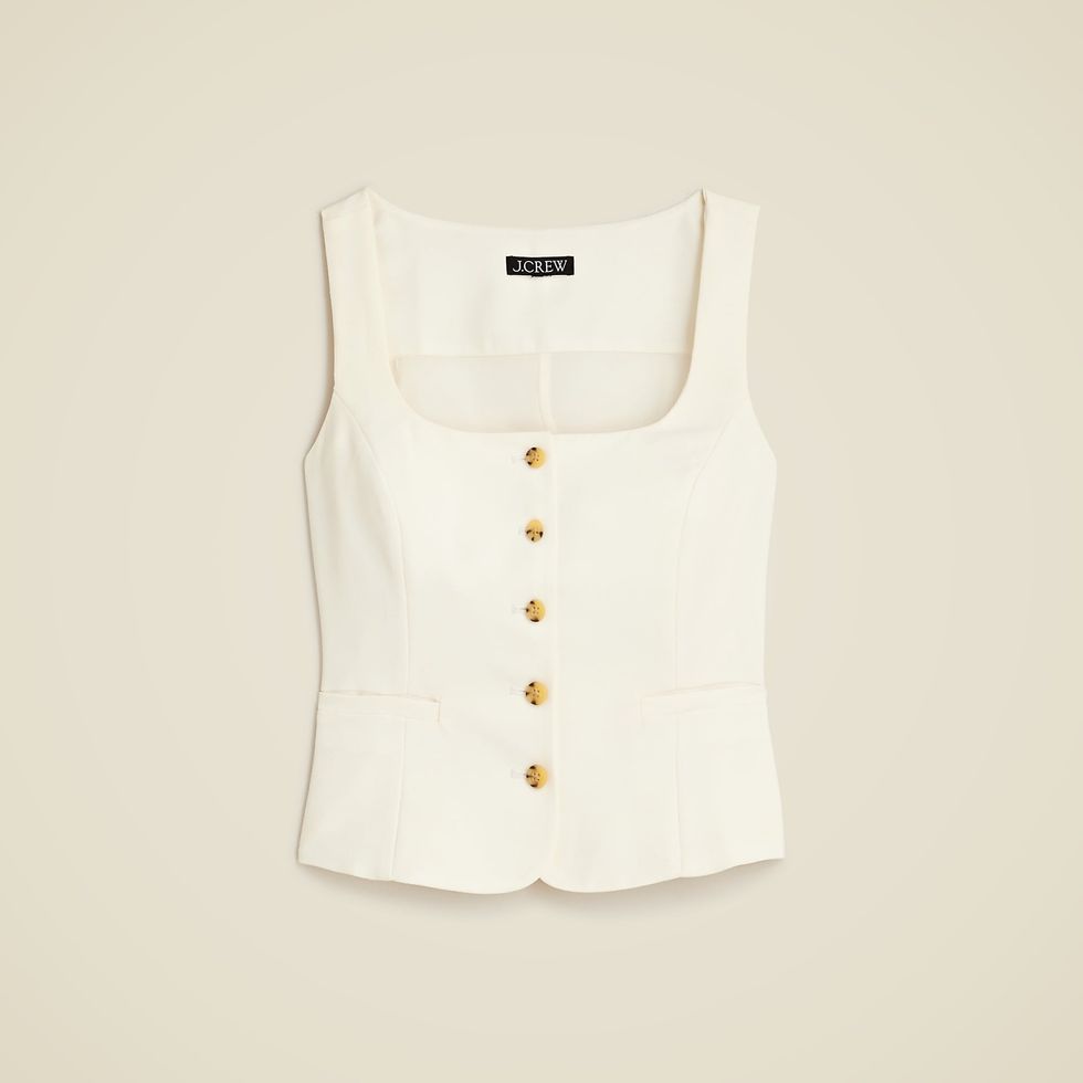 Scoopneck Vest in Drapey Crepe