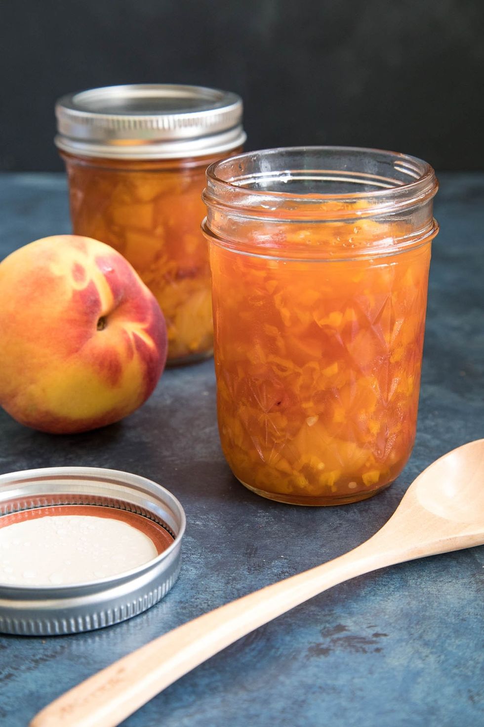 Scotch Bonnet-Peach Pepper Jam