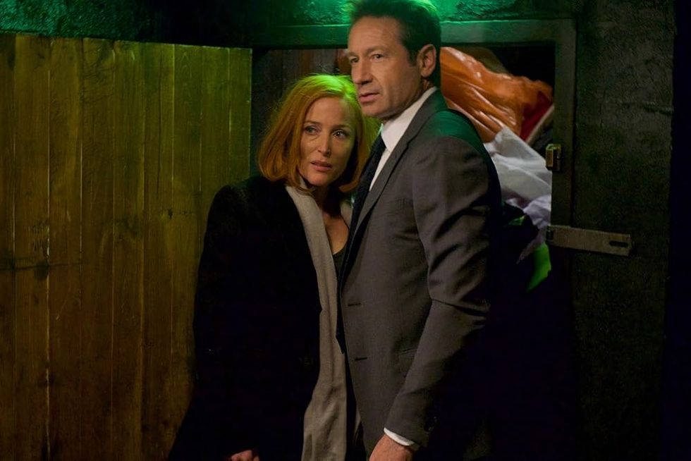 Scully and Mulder from The X Files
