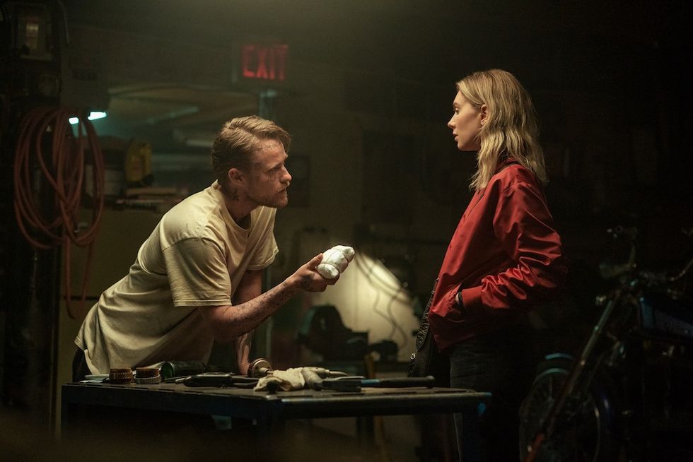 Sean Martini and Vanessa Kirby in Night Always Comes on Netflix