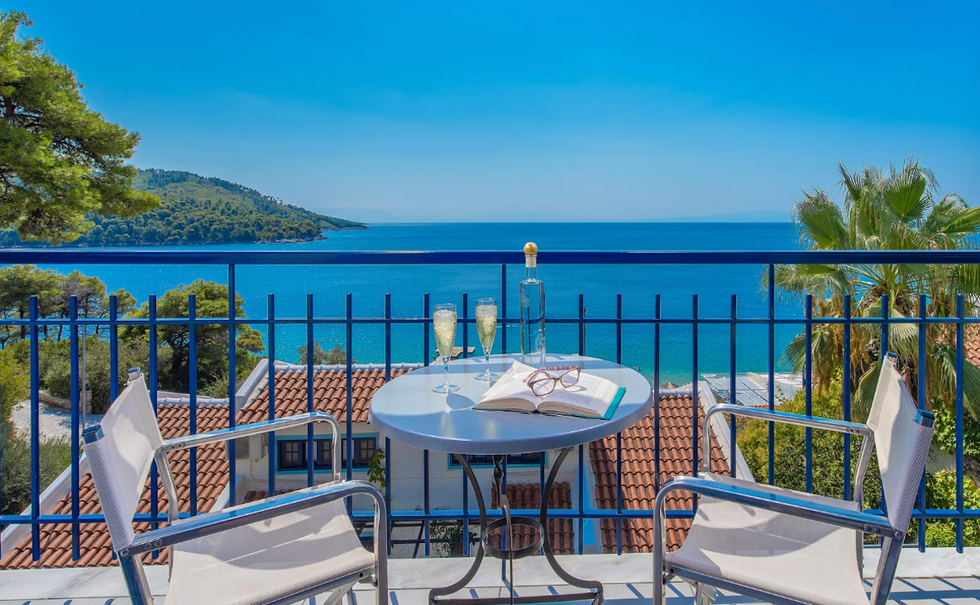 seaside view from adrina beach hotel