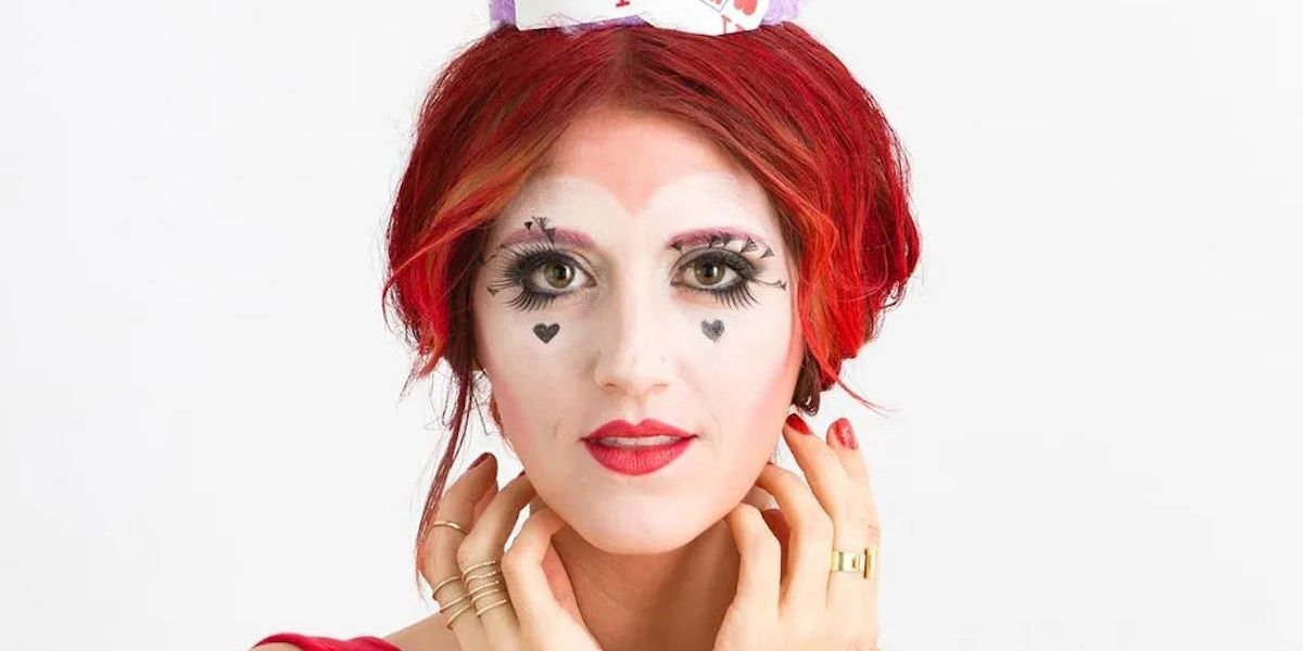 DIY Queen of Hearts Makeup and Costume - Brit + Co