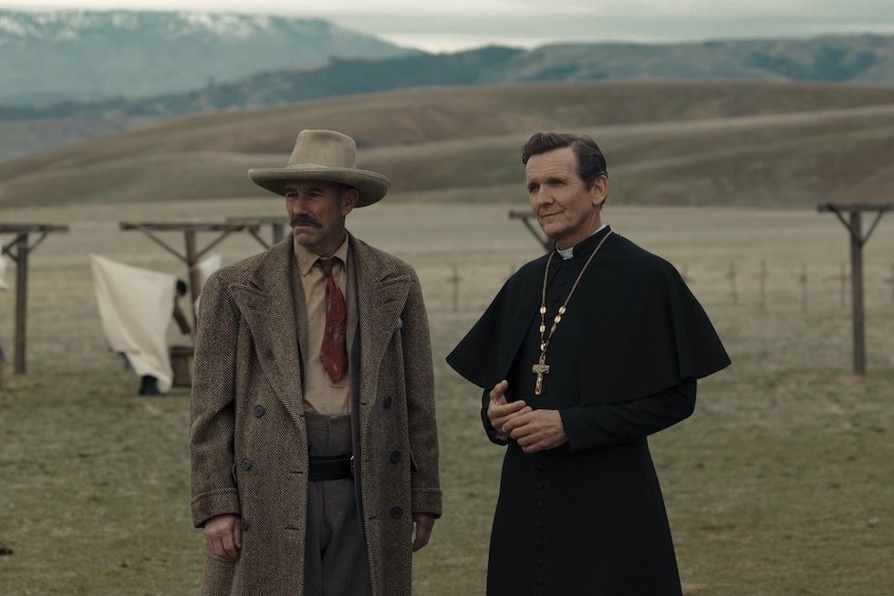 Sebastian Roch\u00e9 as Father Renaud 1923 season 2