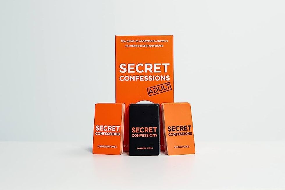 Secret Confessions Game- Adult Version