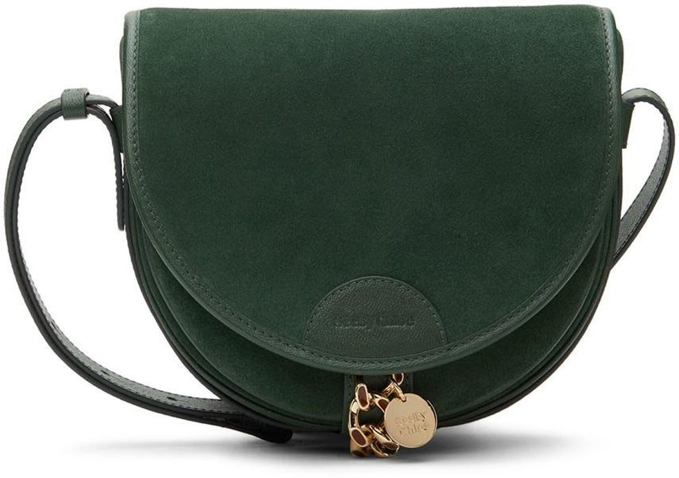 SEE BY CHLO\u00c9 Green Mara Saddle Bag