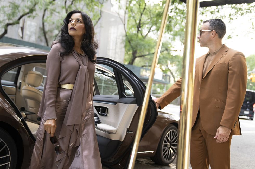 Seema Patel played by Sarita Choudhury in "And Just Like That"