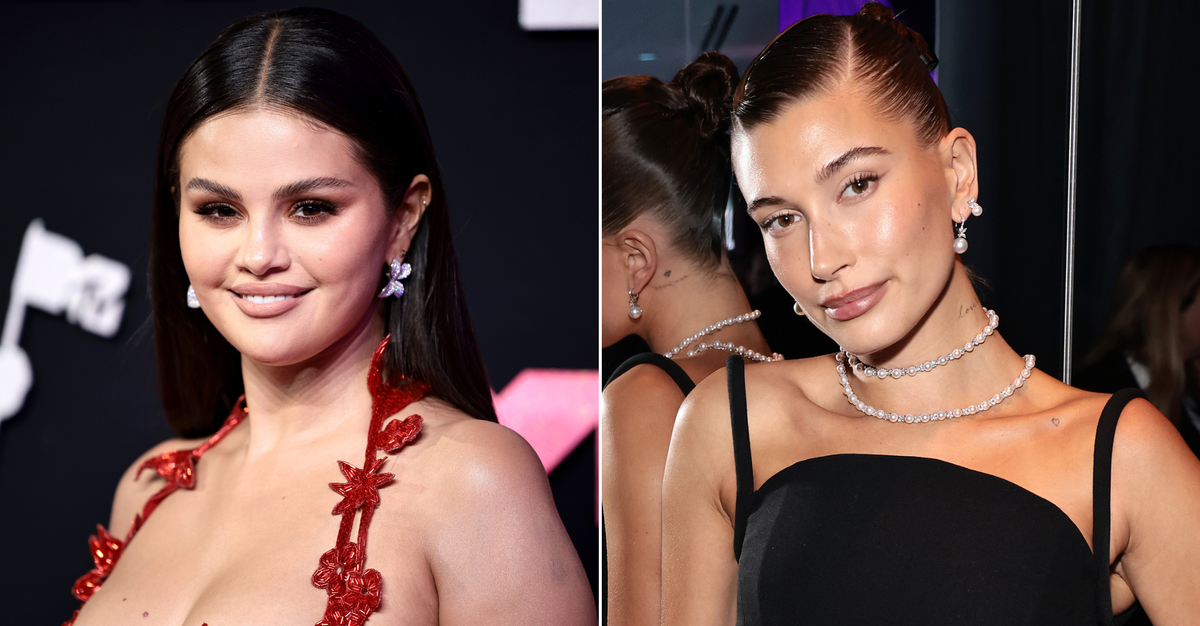 selena gomez and hailey bieber