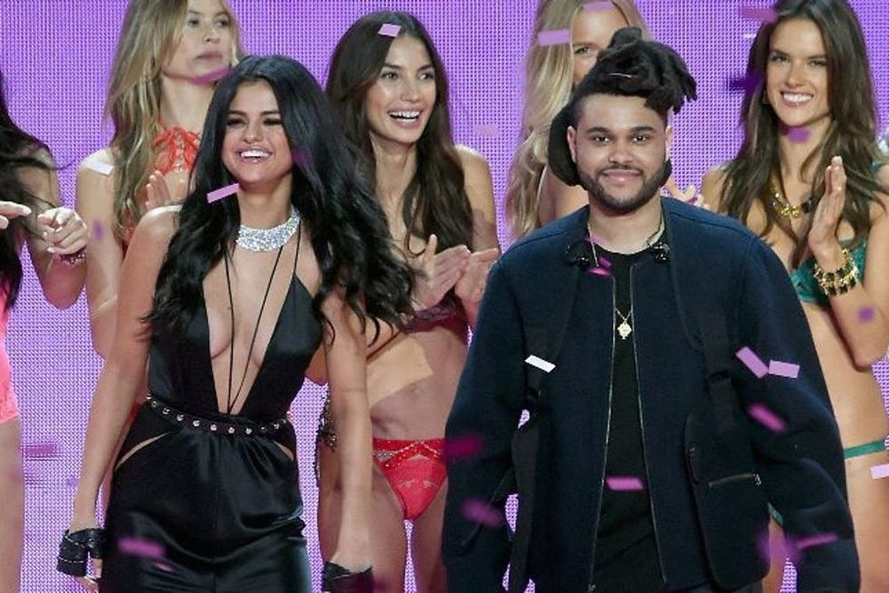 Selena Gomez and The Weeknd