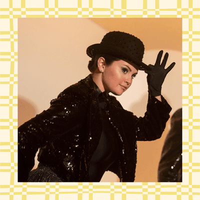 Selena Gomez styled \'\'Only Murders In The Building\'\' knitted cap Selena Gomez main image 2