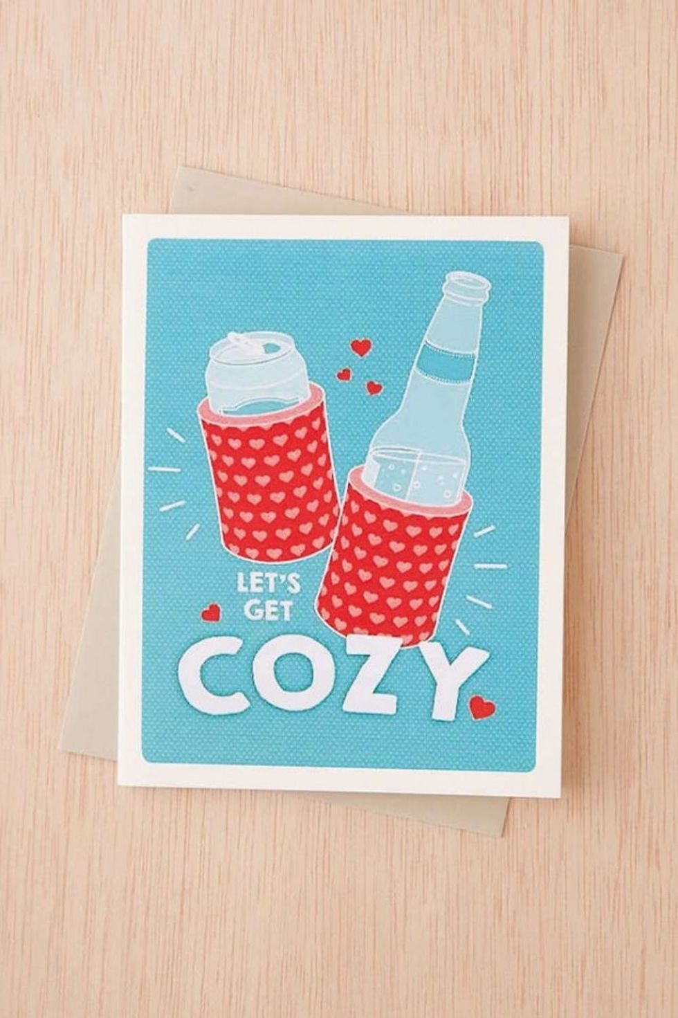 Seltzer Cozy Card