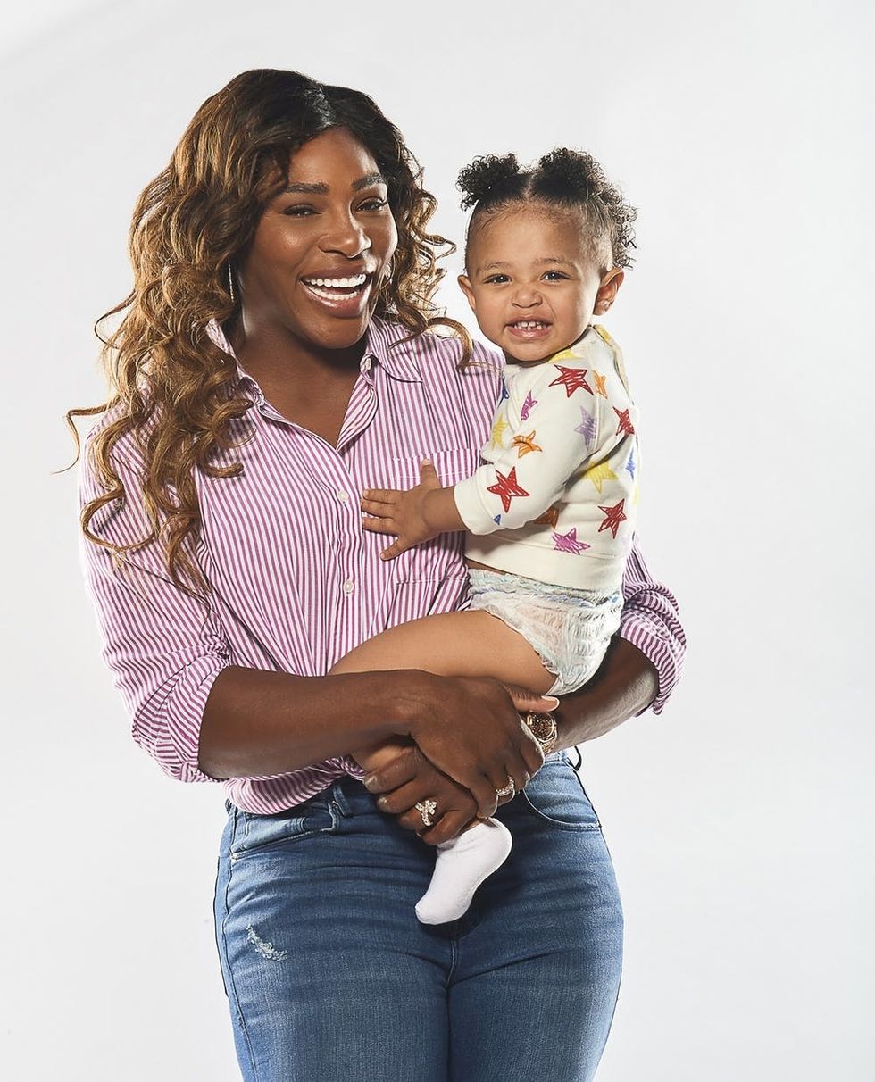 Serena WIlliams and Olympia 1