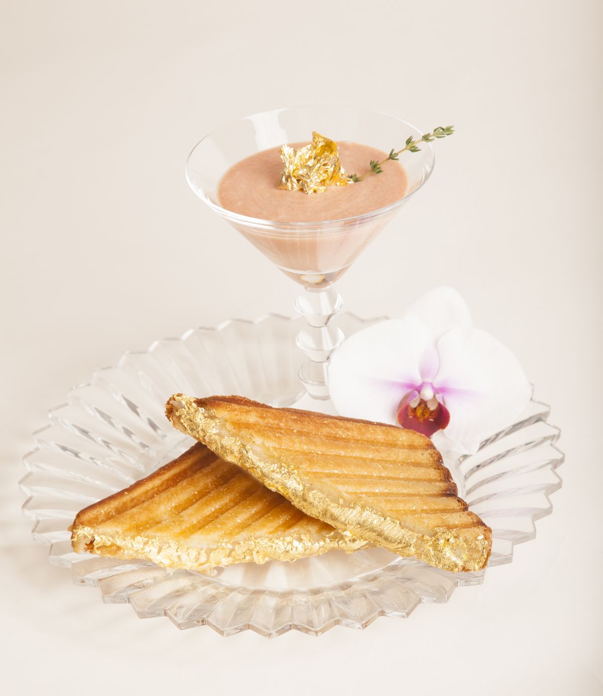 serendipity $200 grilled cheese and lobster bisque