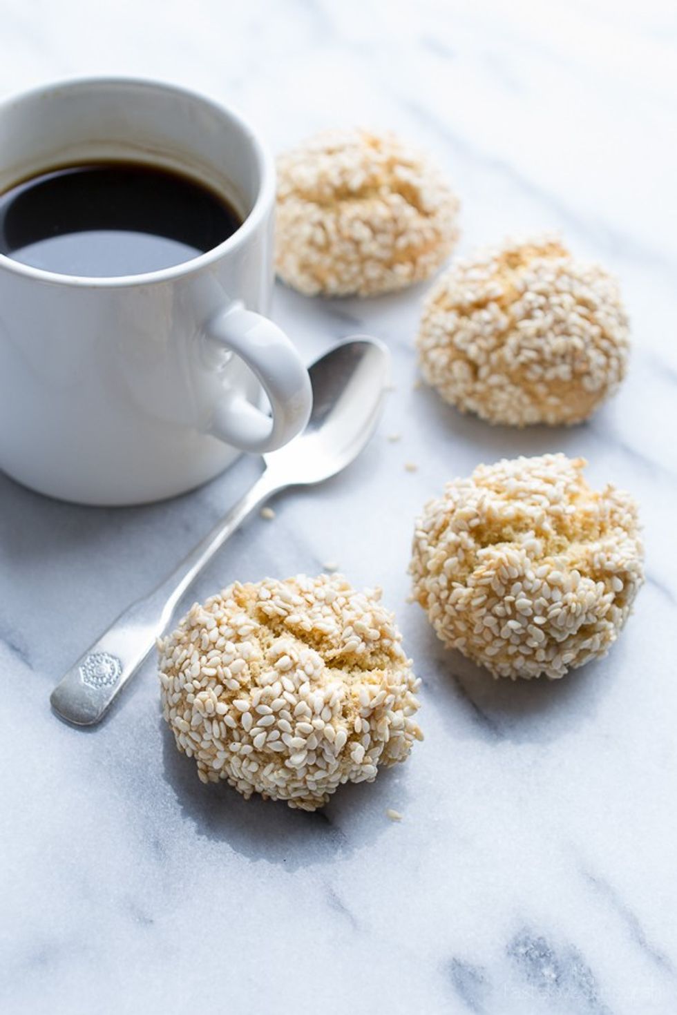 Sesame Tahini Cookies tahini dessert recipe