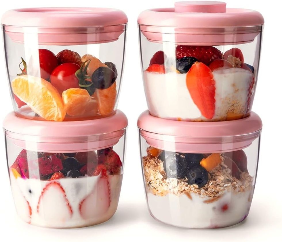 Set of 4 Meal Prep Containers