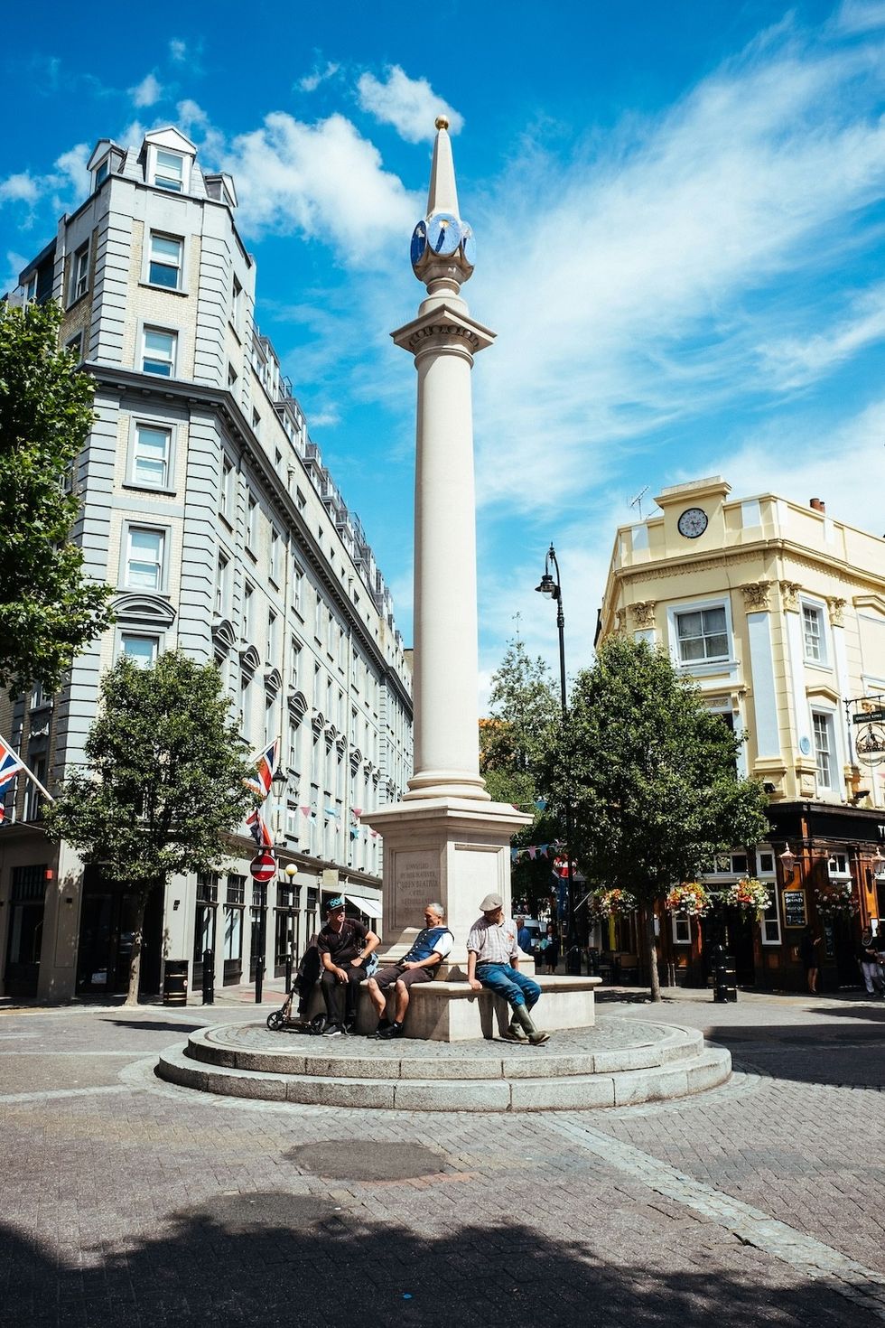 seven dials in england