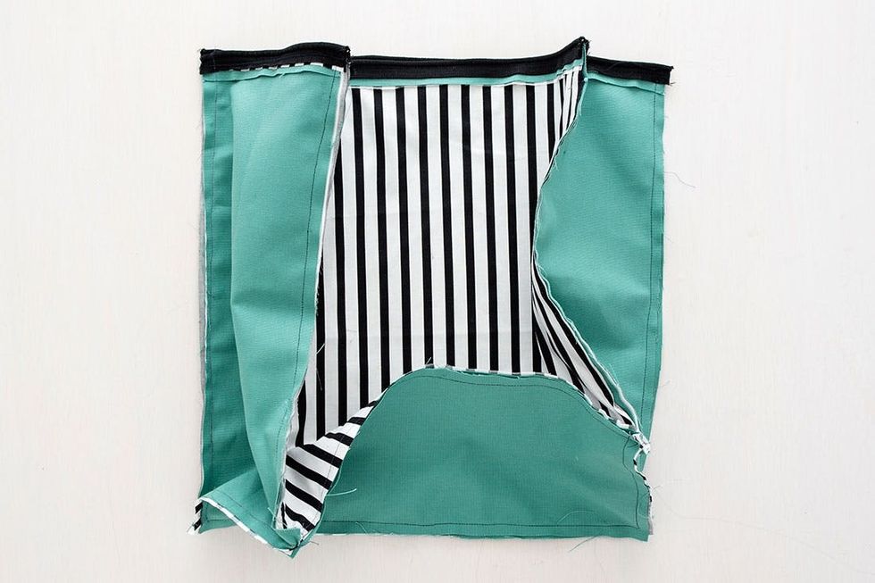 Sewn-bag-inside-out