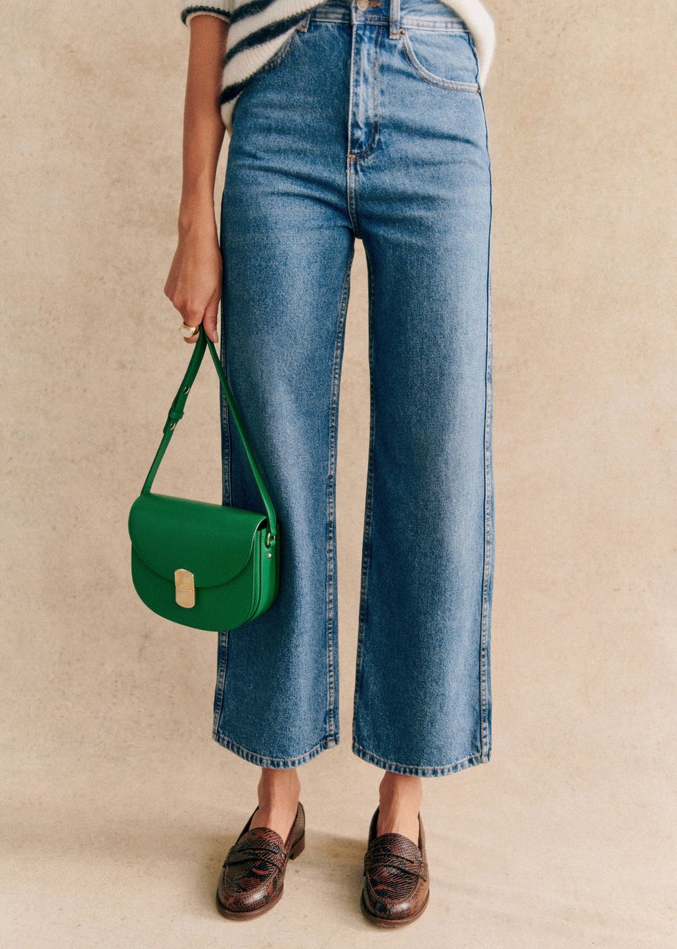 Sezane Le Crop Jeans