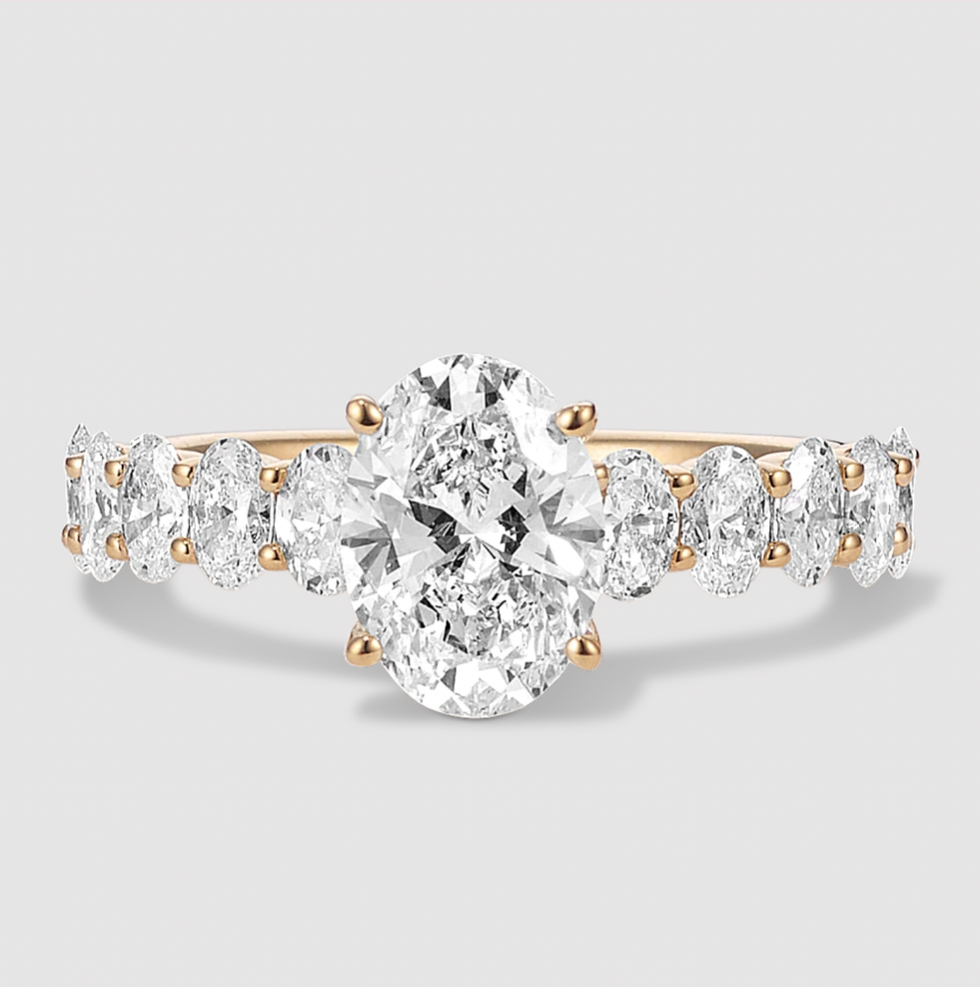 Shane Co. Natasha Lab-Grown Engagement Ring\u200b