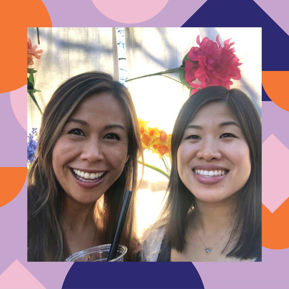 Shannon Huang and Jasmin Suayan