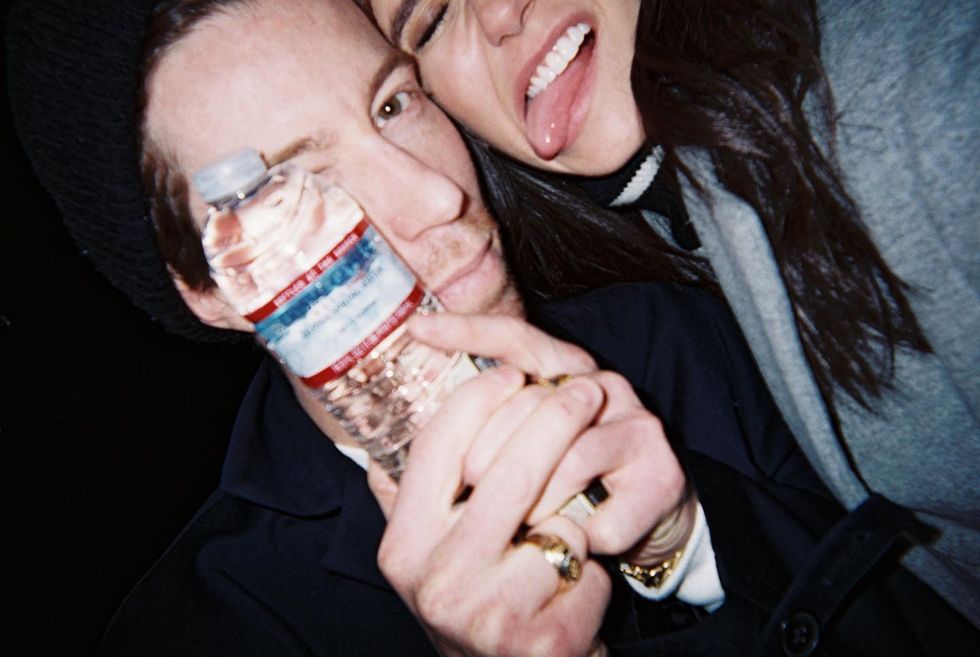 Shaun White And Nina Dobrev on shaun's birthday