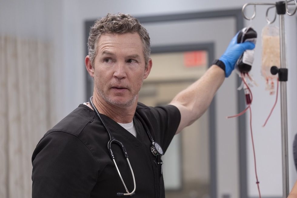Shawn Hatosy in 'The Pitt'
