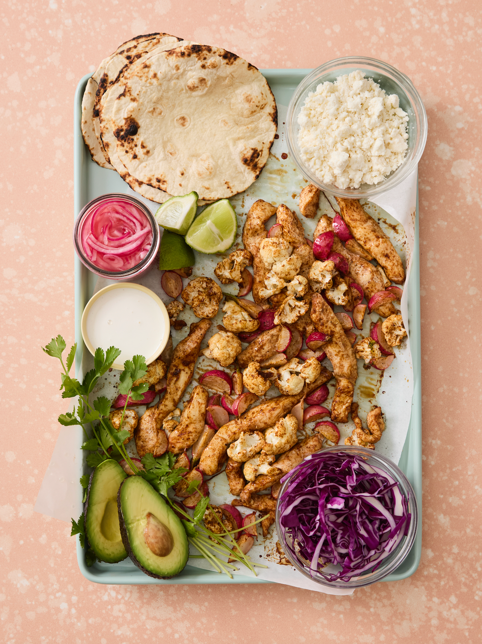 sheet pan tacos ingredients