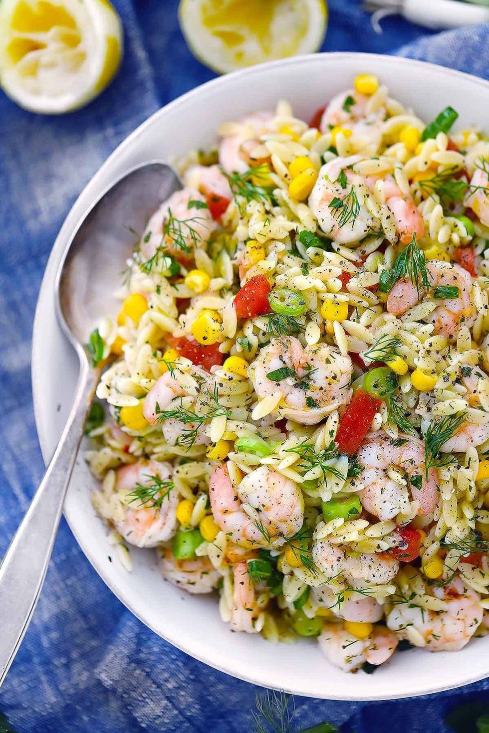 Shrimp + Orzo Salad