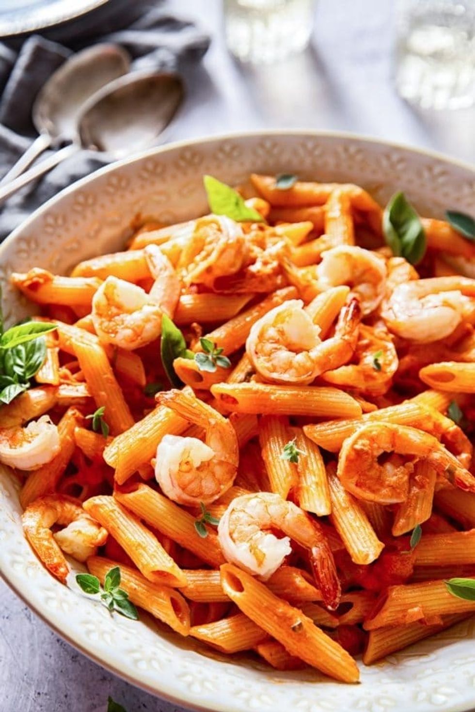 Shrimp Penne Alla Vodka