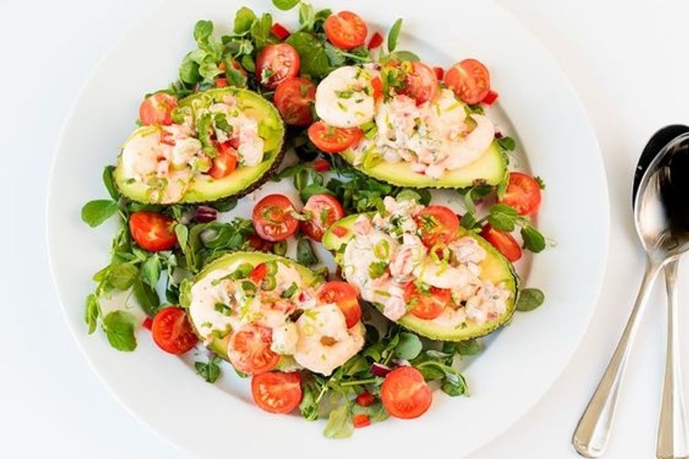 Shrimp-Stuffed Avocado