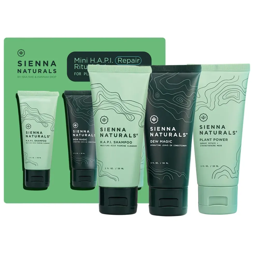 sienna naturals at sephora mini damage repair strengthening hair ritual set