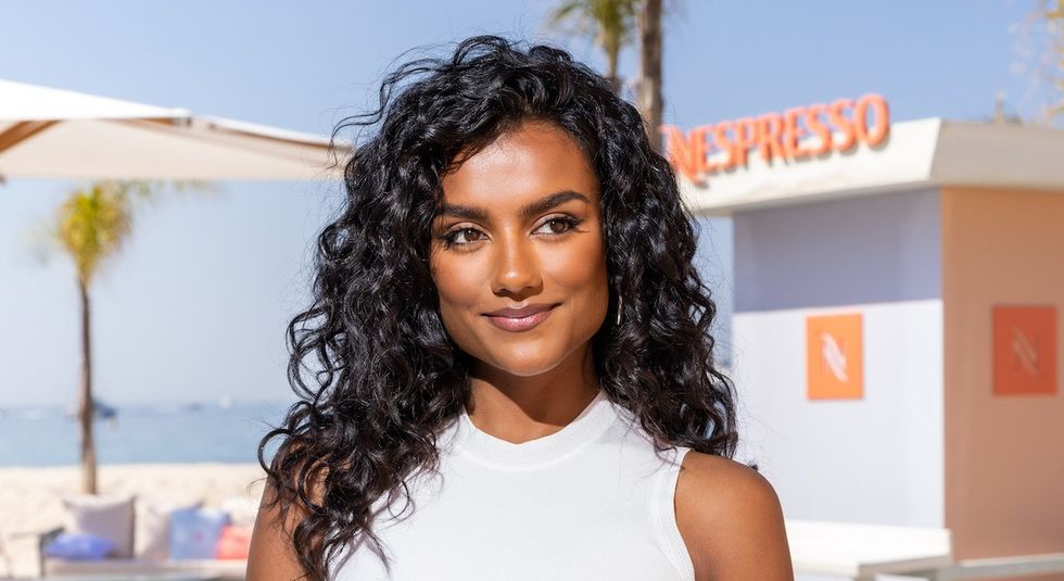 simone ashley beachy mermaid waves