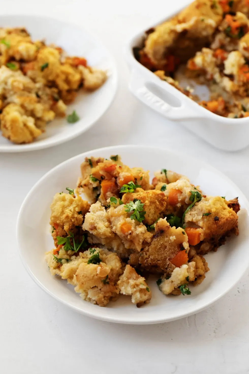 Simple Cornbread Sage Stuffing