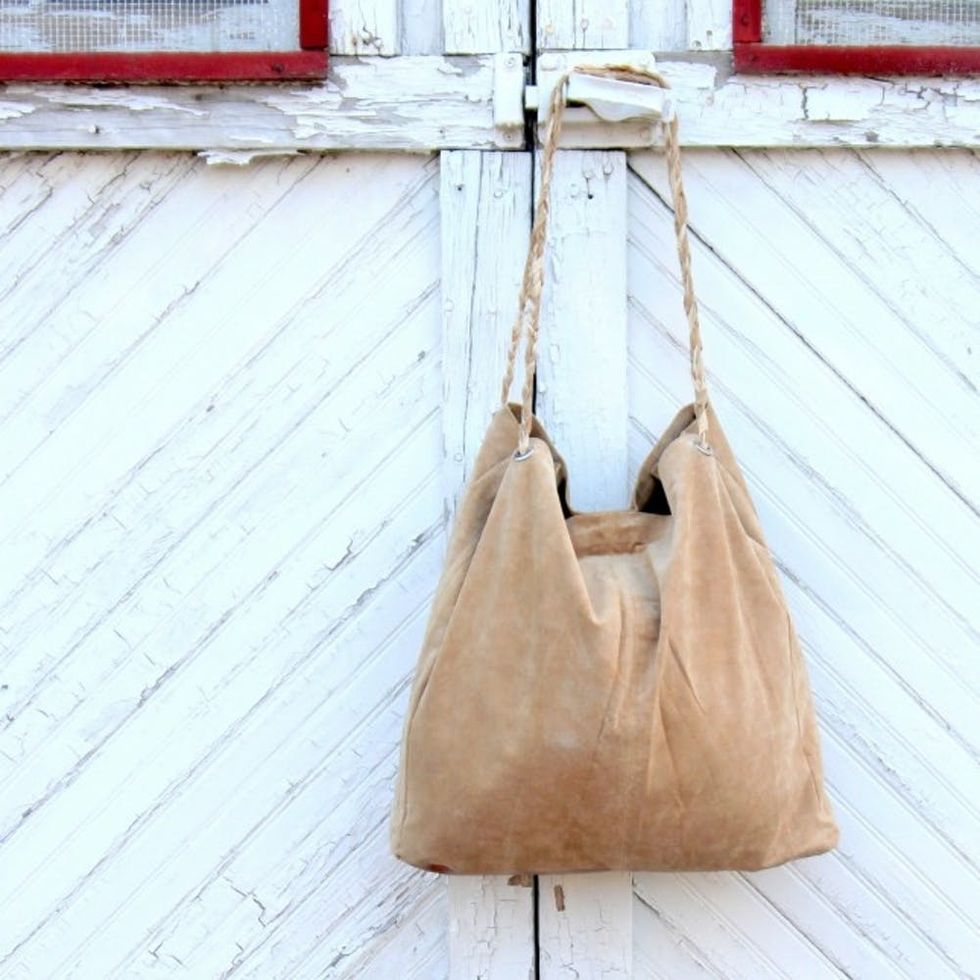 Simple Leather Tote