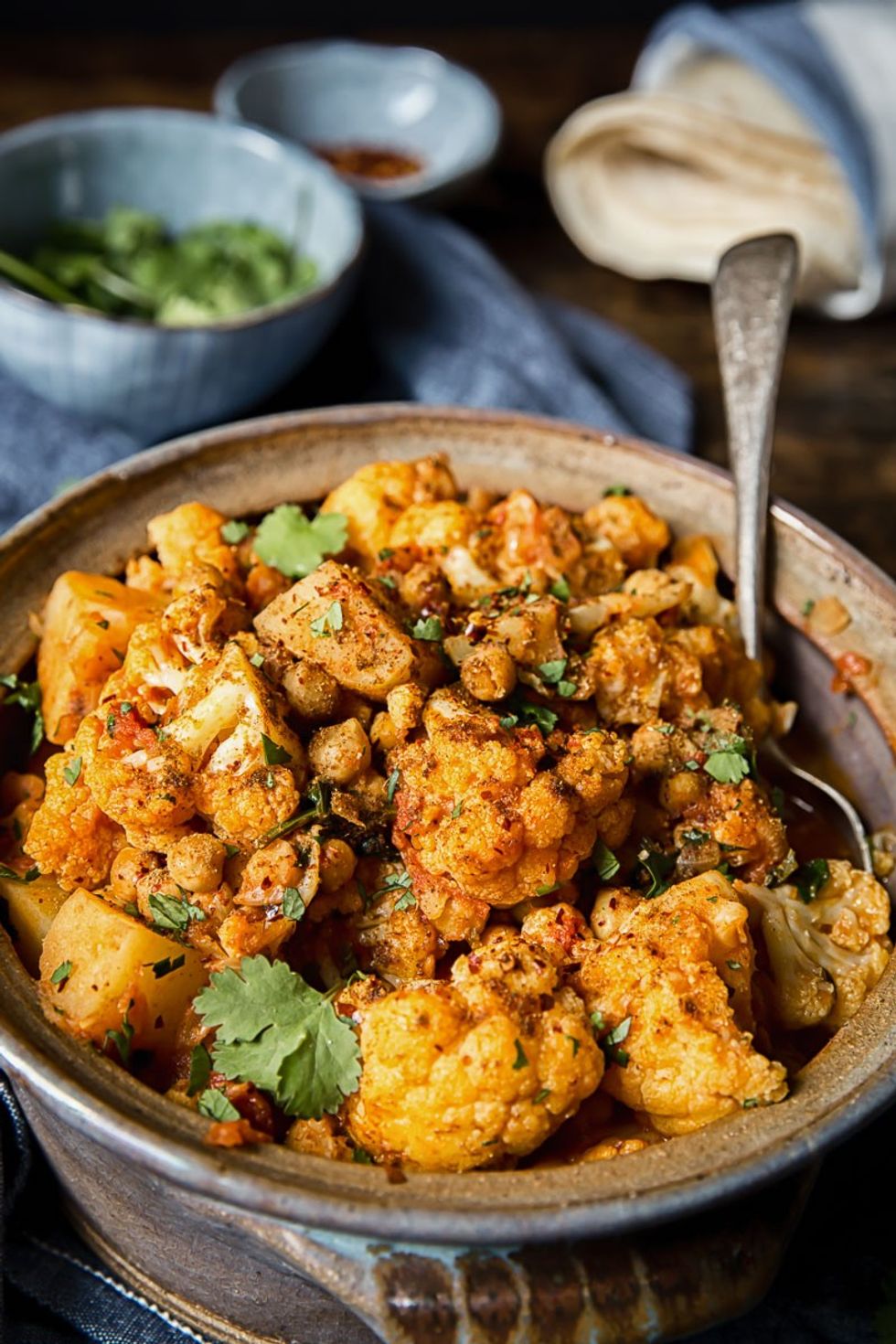 Simplified Cauliflower and Potato Curry "Aloo Gobi"