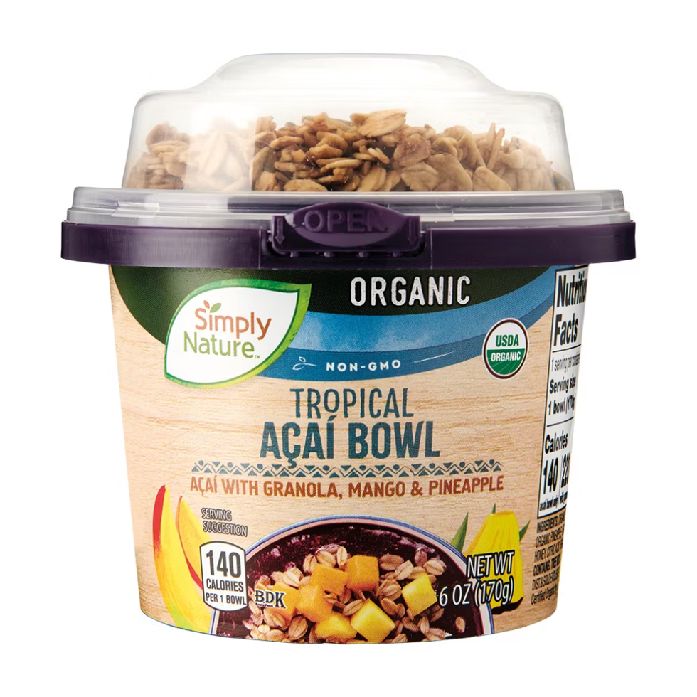 Simply Nature Tropical A\u00e7a\u00ed Bowl Frozen Fruit Blend