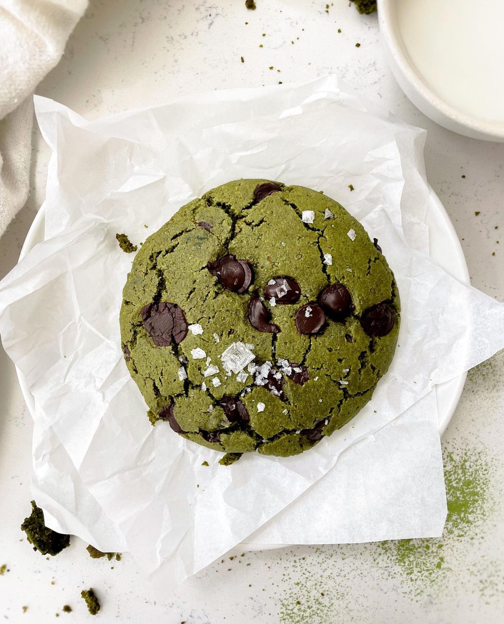 Single-Serve Matcha Cookie