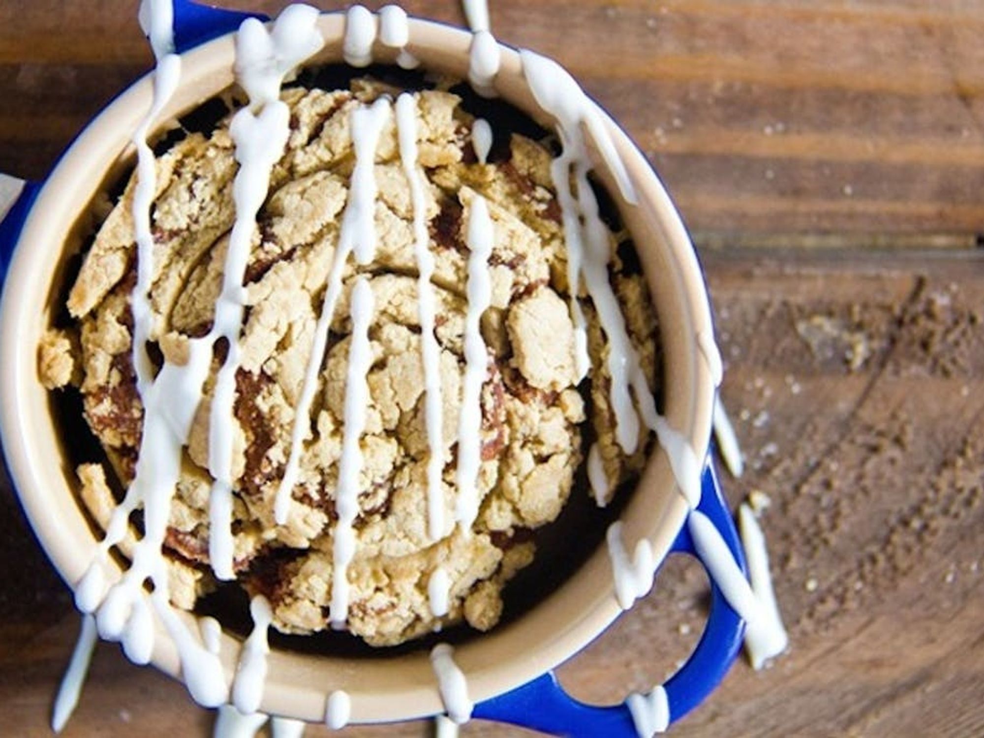 Single Serving Cinnamon Roll