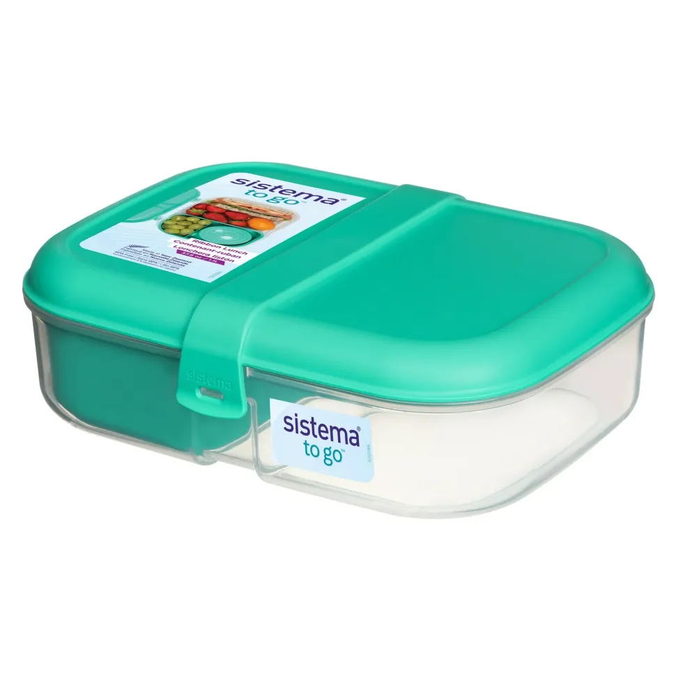 Sistema 1.1 Liter To Go Split Lunch Box