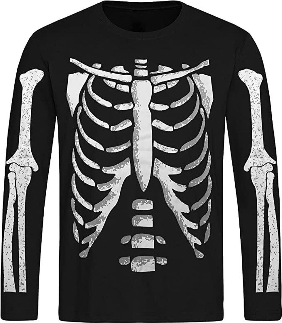 skeleton tee shirt