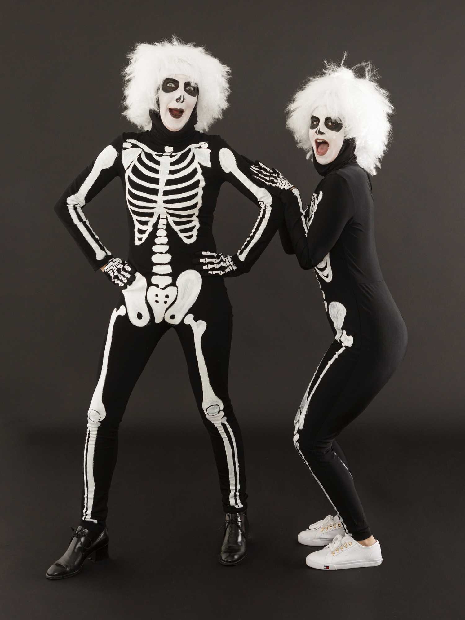 Skeleton Twins Halloween costume