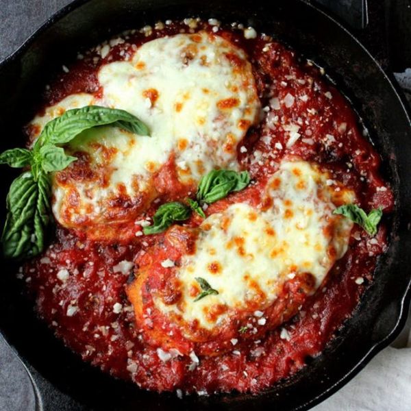 Skillet Chicken Parmesan