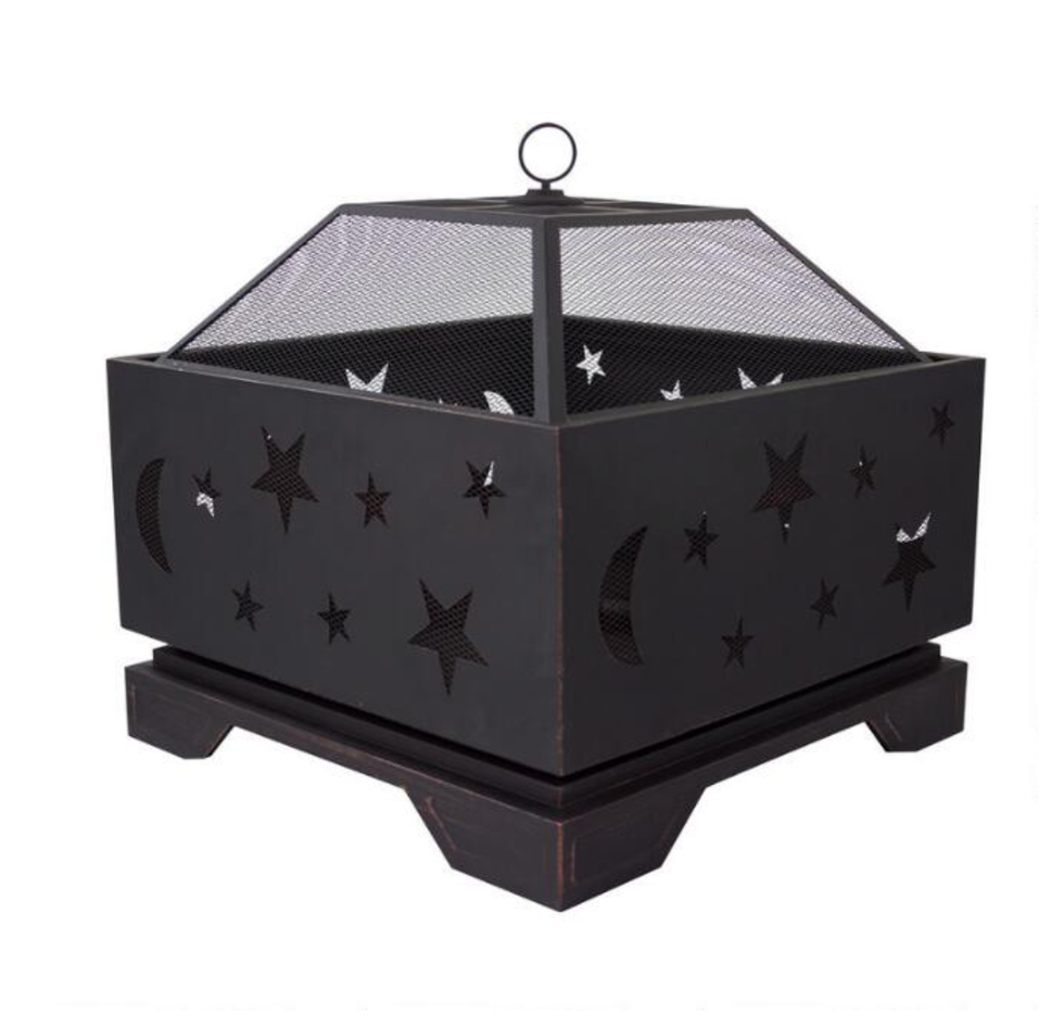 Skye Square Star and Moon Fire Pit