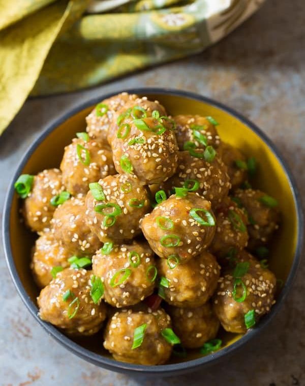Slow Cooker Asian Meatballs