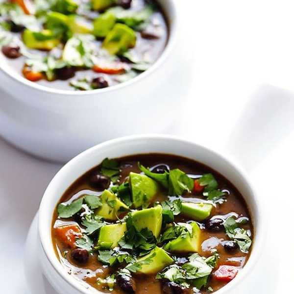 Slow Cooker Black Bean Soup