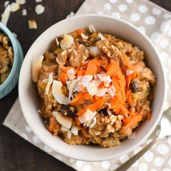 Slow-Cooker Carrot Cake Oatmeal