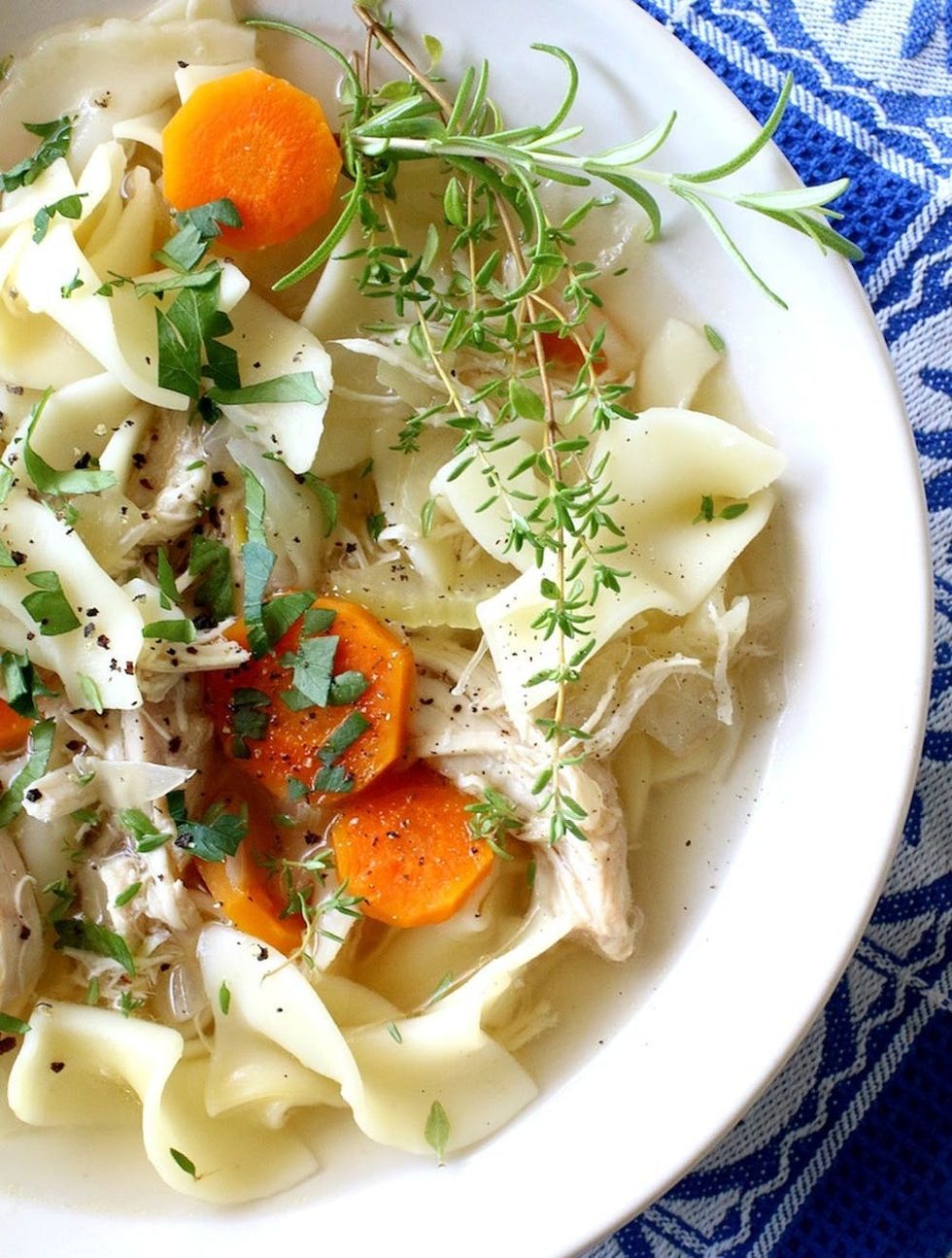Slow-Cooker Chicken Noodle Soup easy crockpot meals