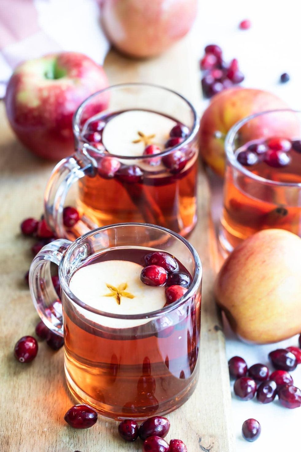 Slow Cooker Cranberry Apple Cider